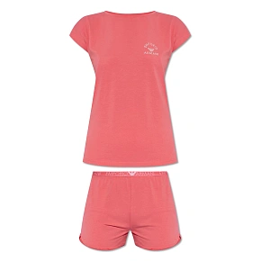 Dámske pyžamo 164794 4R223 05373 coral - Emporio Armani