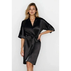 Dámsky župan 100 Black - DKaren