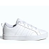 Športová obuv adidas VS PACE 2.0 K z ekologickej kože, biela (IE3468)