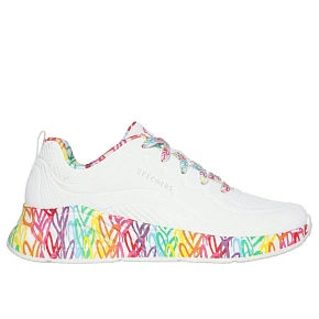 Dámske tenisky Skechers UNA LITE EXUBERANT HEARTS 177976 WMLT