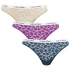 Dámske brazílske čipky Carousel 3Pack QD3925E-6Q2 - Calvin Klein