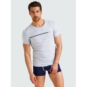 Pánske tričko 2pcs U92G10JR00A-HE90 bielošedá - Guess