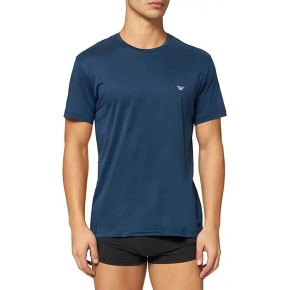 Pánske tričko 110853 1A538 - 24334 - Morská - Emporio Armani
