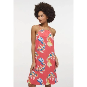 Dámske letné šaty 1013854/12439 lososové - Kesi