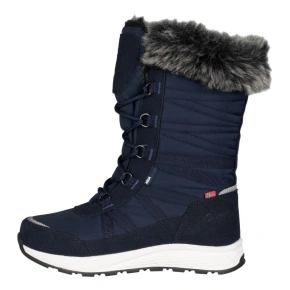 Trollkids Dievčenské zimné topánky Hemsedal XT Waterproof Navy Blue (576-100)