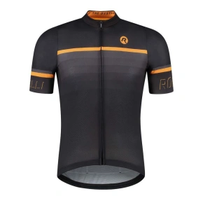 Rogelli HERO II dres čierno-oranžový L Rogelli HERO II dres čierno-oranžový L