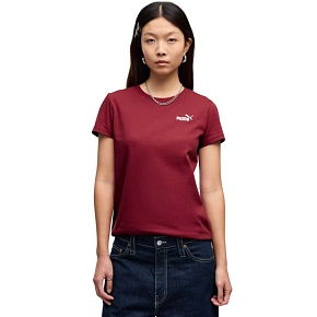 Dámske tričko Puma ESS Small No.1 Logo Tee(s) hnedé 682373 23