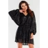 Dámske šaty A485 black - Awama