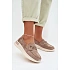 Semišové poltopánky 26PB18 beige - Jezzi
