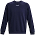Pánska mikina Under Armour Rival Fleece Crew, tmavomodrá, 1379755, 410