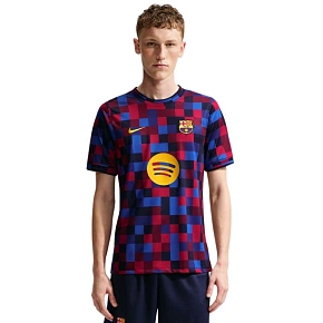 Pánske tričko Nike FC Barcelona Home, tmavomodré a bordové II1667 621 Pánske tričko Nike FC Barcelona Home, tmavomodré a bordové II1667 621