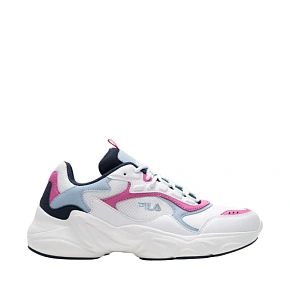 Dámske topánky Fila Collene CB bielo-ružové FFW0046 13528 Dámske topánky Fila Collene CB bielo-ružové FFW0046 13528