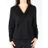 Wrangler L/S Zavinovacie tričko čierne W W5180BD01