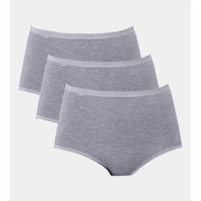 Dámske nohavičky sloggi Basic+ Maxi 3P Grey - SLOGGI