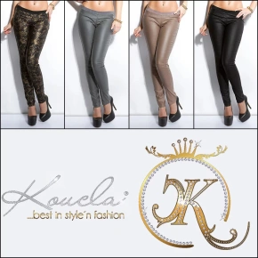 Sexi kožené tregíny KouCla 50361 - Koucla