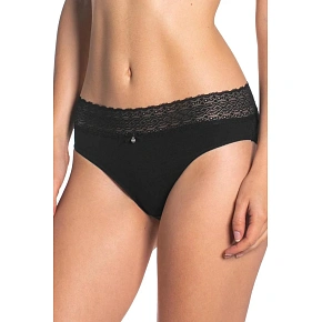 Dámske nohavičky typu bikini L-4002BI-02, čierne – Lama