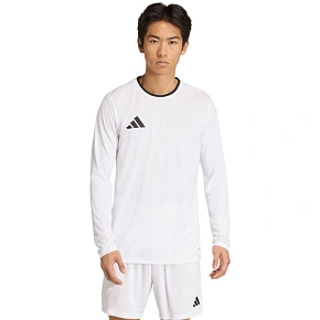 Pánske tričko adidas Entrada 26 Long Sleeve Jersey white KF5854 pánske