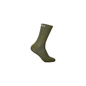 Cyklistické ponožky POC Lithe Mtb Sock Mid, zelené Cyklistické ponožky POC Lithe Mtb Sock Mid, zelené