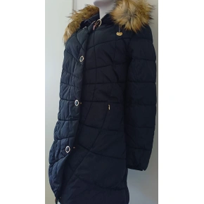 Dámska zimná bunda W703 čierna - MHM