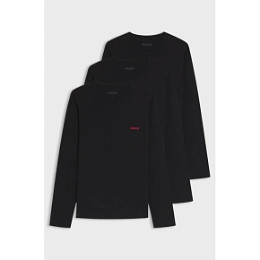 Hugo Bodywear Pánska súprava tričiek LS-SHIRT NERO (50492631-001)