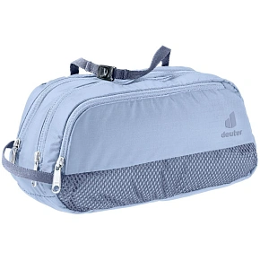Cestovná kozmetická taška Deuter Wash Bag Tour III, fleece/bluejay