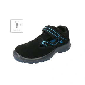 Bata Industrials Falcon ESD W MLI-B76B1 sandále čierne