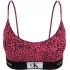 Dámska podprsenka 000QF7216E GNI tm. ružová so vzorom - Calvin Klein