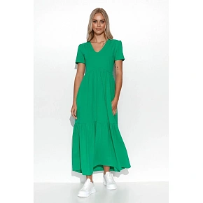 Dámske šaty M549 Green - Makadamia