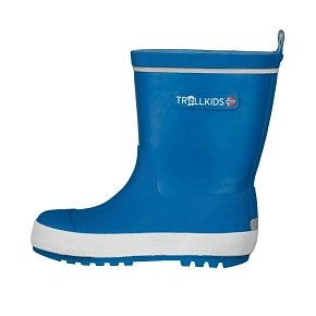 Trollkids Detské gumáky Lysefjord glow blue (471-168) chlapci/dievčatá gumáky