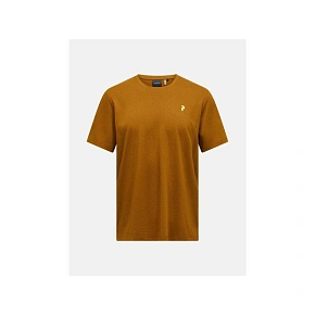 Tričko PEAK PERFORMANCE Explore Graphic Tee Men, hnedé