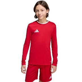 Adidas Entrada 26 detské tričko s dlhým rukávom červené KF5878