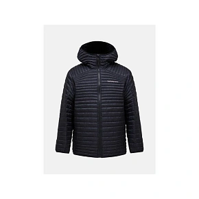 Pánska bunda PEAK PERFORMANCE M Monolight Insulated Hood Jacket, čierna