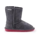 Detské zimné topánky Emma pre batoľatá 608TZ-903 Charcoal Pomberry - BearPaw