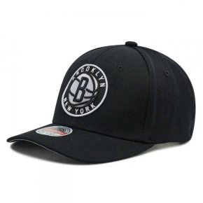 Mitchell & Ness NBA Brooklyn Nets NBA Team Ground 2.0 Stretch Snapback Nets Cap HHSS3257-BNEYYPPPBLCK
