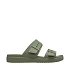 Dámske žabky Crocs Brooklyn Buckle Low green 211215 3BX