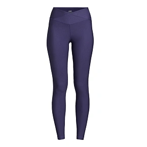 Dámske legíny s vysokým pásom Casall Overlap High Waist Tights, fialové