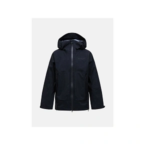 Bunda PEAK PERFORMANCE M Vislight Gore-Tex C-Knit Jacket, čierna Bunda PEAK PERFORMANCE M Vislight Gore-Tex C-Knit Jacket, čierna