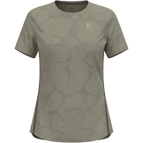 Koszulka damska Odlo ZEROWEIGHT ENGINEERED CHILL-TEC T-shirt crew neck s/s szara