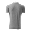 Pánske polo tričko Malfini Urban M MLI-21912 tmavo šedá melanž - Malfini