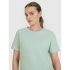 Dámske tričko oversize s potlačou 4F 4FWSS25TTSHF2238-47S