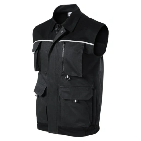 Rimeck Woody M pánska vesta MLI-W5294 ebony grey