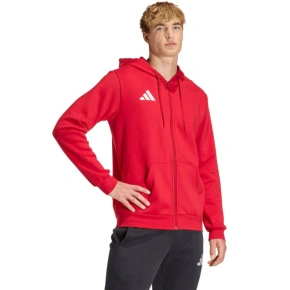 Pánska mikina adidas Entrada 26 FZ Hoody červená KF5944 pánska