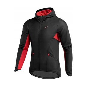 Športová zimná bunda Rockbros, unisex, čierna, veľkosť M Športová zimná bunda Rockbros, unisex, čierna, veľkosť M