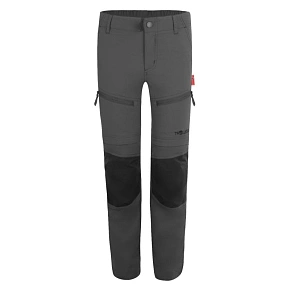 Detské nohavice Nordfjord Slim Fit Anthracite so zipsom (853-602)