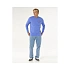 Pánske tričko RIP CURL Fade Out Icon L/S Tee, modré