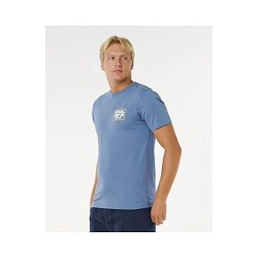 Pánske tričko RIP CURL Pacific Rinse Sunrise Tee, modré Pánske tričko RIP CURL Pacific Rinse Sunrise Tee, modré