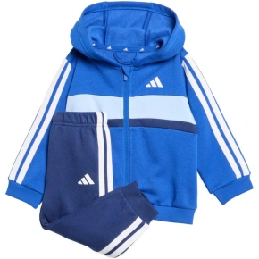 Detská tepláková súprava adidas Essentials Tiberio 3 Stripes Fleece blue KC6004