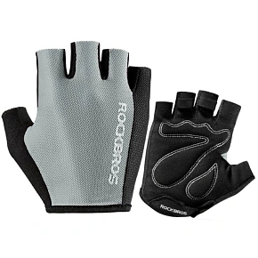Cyklistické rukavice Rockbros S099GR veľkosť L - sivé Cyklistické rukavice Rockbros S099GR veľkosť L - sivé