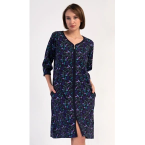 Dámske domáce šaty Hummingbird blue - Vienetta