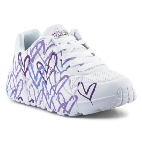 Topánky Skechers JGoldcrown: Uno Lite - Spread the Love Jr 314064L-WLPR